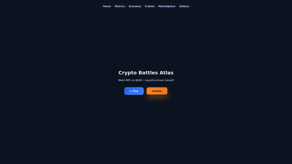 Screenshot of cryptobattlesatlas.com