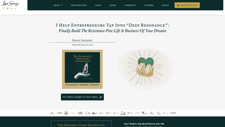 Screenshot of deepresonanceproject.com