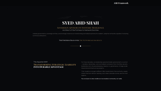 Screenshot of syedabidshah.com