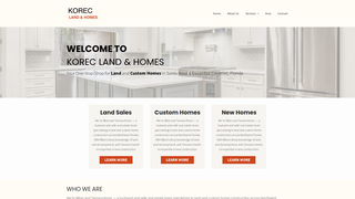 Thumbnail of koreclandhomes.com