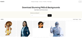 Thumbnail of picxato.com