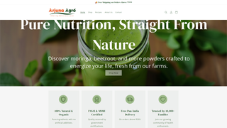 Thumbnail of arjunaagro.com