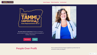 Thumbnail of tammyfororegon.com