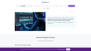 Screenshot of versecove.net