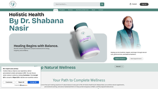 Thumbnail of holistichealthbydrshabana.com