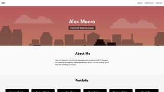 Thumbnail of alexmonro.com