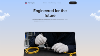 Screenshot of slipringusa.com