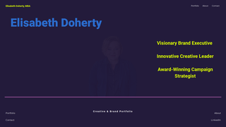 Thumbnail of elisabethdoherty.com