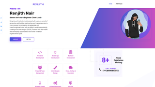 Thumbnail of mrrenjithnair.com