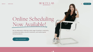 Screenshot of beautylabok.com