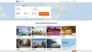 Thumbnail of flightsfront.com