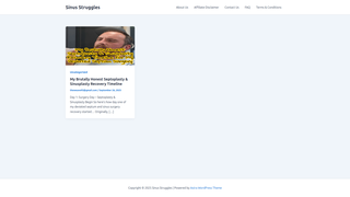 Thumbnail of sinusstruggles.com
