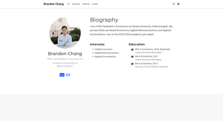 Thumbnail of brandon-h-chang.com
