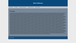 Thumbnail of nickswebzone.com