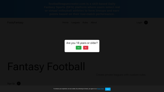 Thumbnail of footballleaguecreator.com