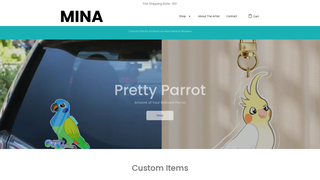 Thumbnail of prettyparrotcreations.com