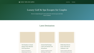 Thumbnail of golfspaescapes.com