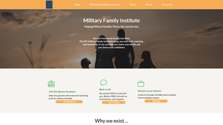 Thumbnail of militaryfamilyinstitute.org