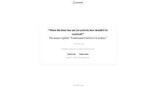 Thumbnail of koanmail.com