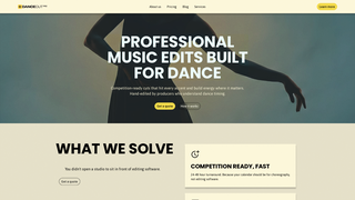 Screenshot of dancecutpro.com