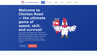 Thumbnail of crazychickenroadplay.com