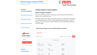 Thumbnail of memmingenairport.com