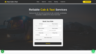 Thumbnail of yaracabservices.com