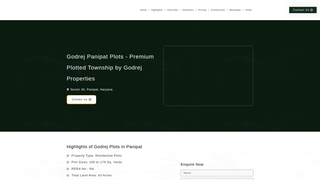 Thumbnail of godrej-panipat.com