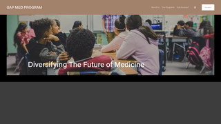 Screenshot of gapmed.org