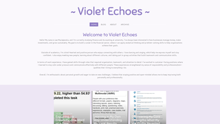 Thumbnail of violet-echoes.com