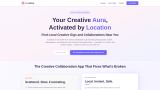 Screenshot of aurawork.app