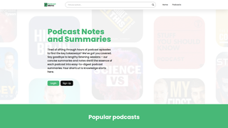 Thumbnail of podcastmemo.com