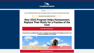 Thumbnail of claimroofgrant.com