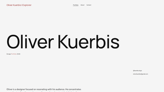 Screenshot of kuerbisdsgn.com