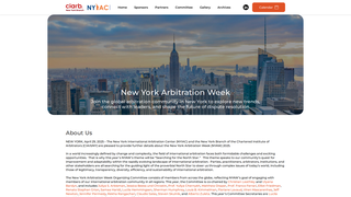 Thumbnail of ny-arbitration-week.com