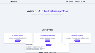 Thumbnail of adventaiservices.com