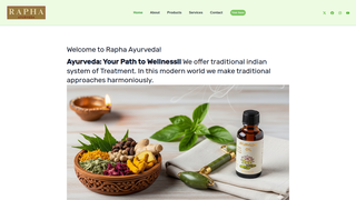 Thumbnail of raphaayurvedaindia.com