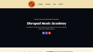 Thumbnail of dhrupadmusicacademy.com