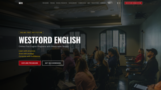 Screenshot of westfordenglish.com
