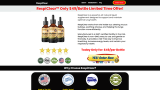 Thumbnail of respiclear-web.com