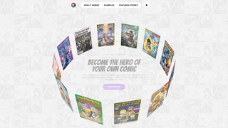 Screenshot of mycomics.ai