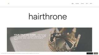 Thumbnail of hairthrone.com