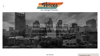 Thumbnail of voicesforastrongertn.com