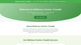 Thumbnail of wellnesscenter4health.com