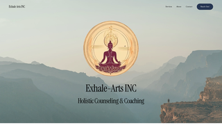 Thumbnail of exhale-arts.com