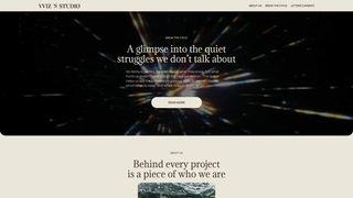 Screenshot of vvizstudio.com