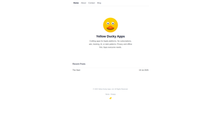 Thumbnail of yellowduckyapps.com
