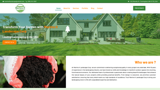 Thumbnail of martinsklandscape.com