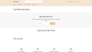 Thumbnail of healtyofficial.com
