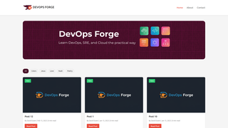 Thumbnail of devopsforger.com